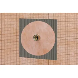 Schlüter Systems KERDI-KM Abdichtung Rohrmanschette Lochdurchmesser 22mm Höhe: 0,1 mm