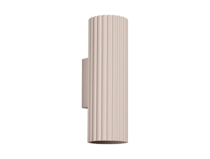 Design Wandlampe „Karbon“, Höhe 20 cm Taupe Sollux Lighting