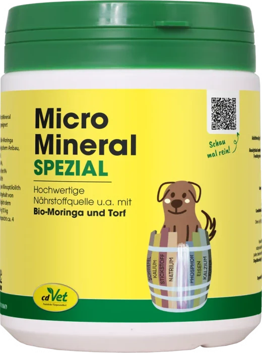 Micromineral Spezial Pulver f.Hunde/Katzen/Pferde 500 g