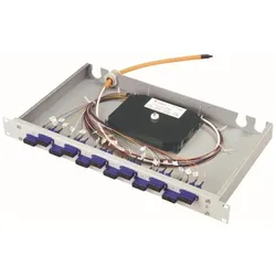 Telegärtner 19" LWL-Rangiervert.Basis eco 1HE - Patch-Panel (Spleissbox), Zubehör Netzwerk