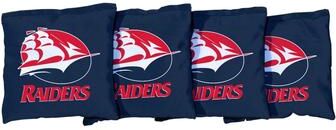Skip's Garage Shippensburg Red Raiders Blue Cornhole Bags
