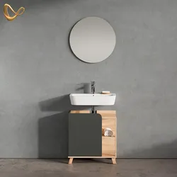 BADMÖBEL-SET Marano, Anthrazit, 2-teilig