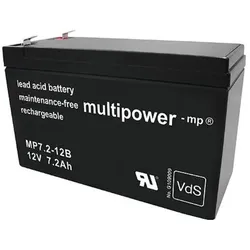 Multipower Ersatzakku für USV RBC2 RBC 2, RBC17 RBC 17, RBC110 RBC 110