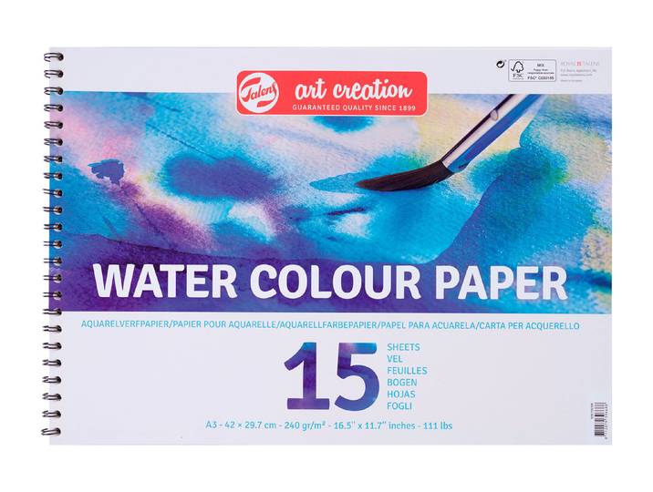 Art Creation Aquarell-Block A3