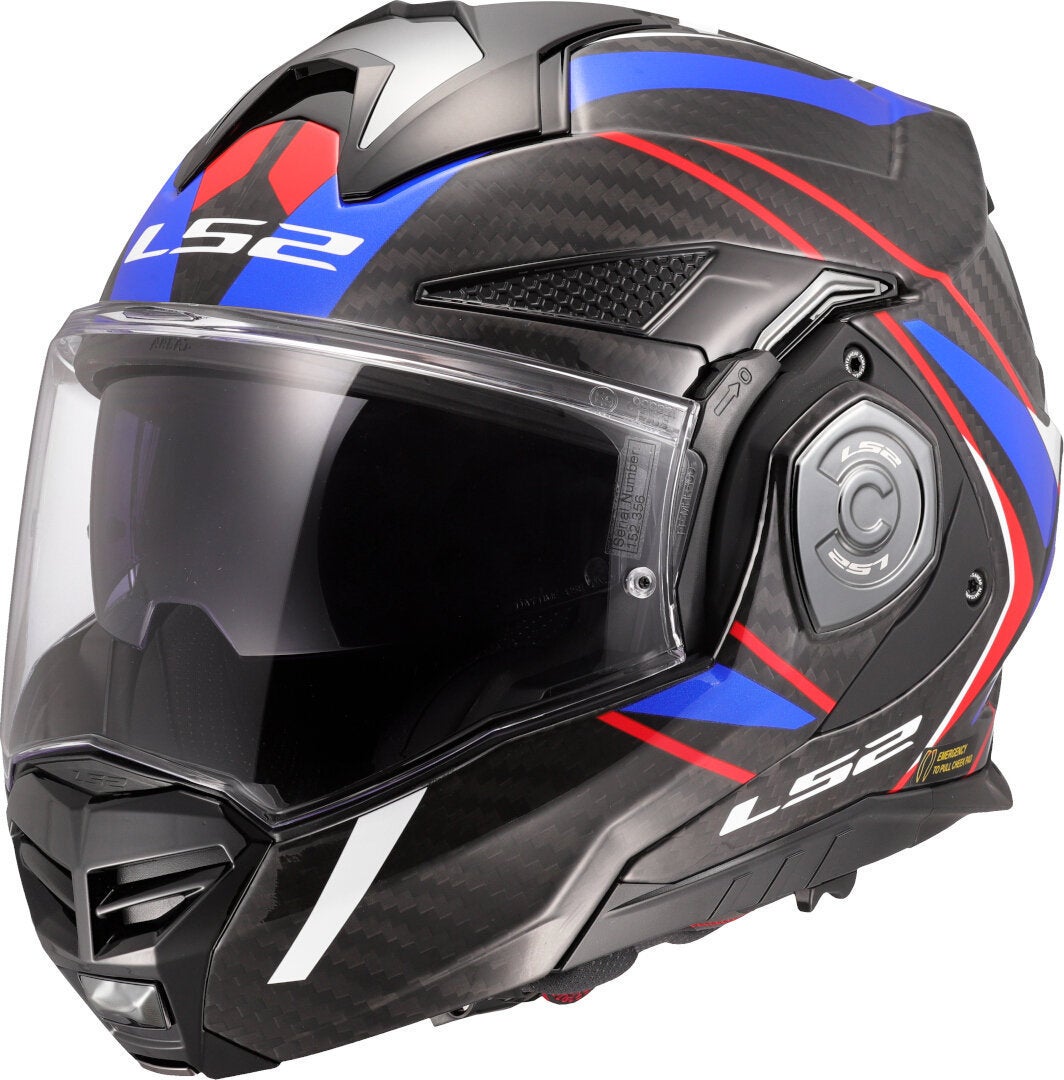 LS2 FF901 Advant X Carbon Future II Klapphelm 569015602XS