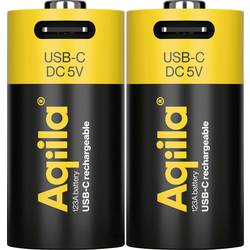 Aqiila Akku Spezial-Akku CR123A Li-Ion 3 V 750 mAh 2 St. AQ86CR123A381C2