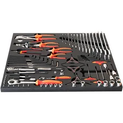 Unior Werkzeugset Unior SOS Radwerkzeug | rot, 74-teilig, SET4-2600AC