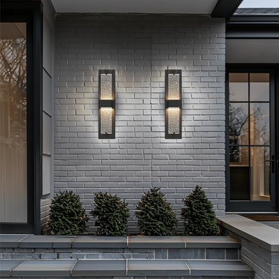 Noir   Modern Outdoor Sconce   5 Colors (2700k-5000k)   MOD LIGHTING