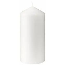 6 DUNI Stumpenkerzen weiss, 130x60 mm, 148439