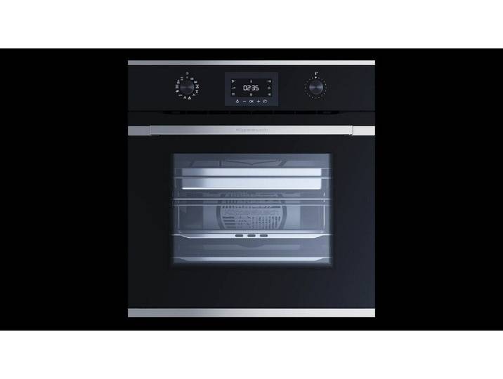 Küppersbusch Dampfbackofen Compact BD6340.0S DK3, Elektronik-Uhr, Schnellaufheizung, Aluminium-Drehknebel