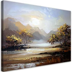 BILDER, Landschaft Berge Bäume Natur