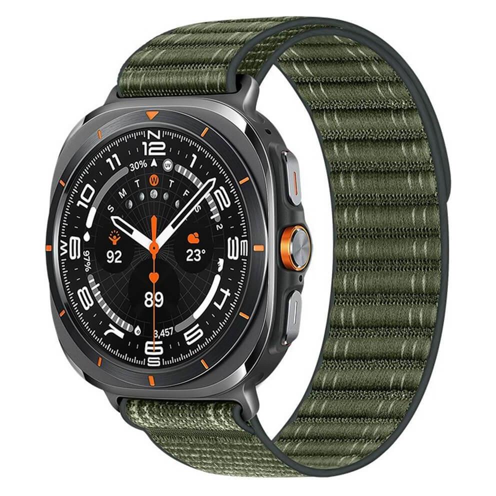 Cover-Discount Galaxy Watch Ultra (47mm) - Nylon Ersatz Armband mit Klettverschluss (Nylon) (49064142)