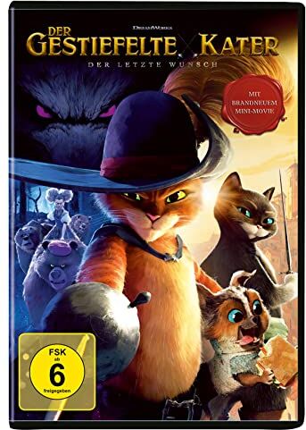 Januel Mercado - Der gestiefelte Kater: Der letzte Wunsch [DVD] - Preis vom 11.10.2026 15:43:13 h