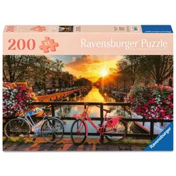 Ravensburger Puzzle - Feel Well & Puzzle 200 Teile - Fahrräder in Amsterdam