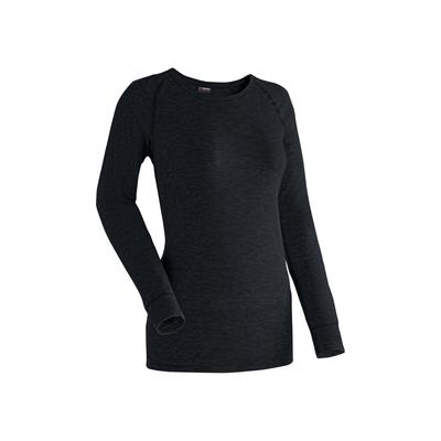 Shirt & Hose MAIER SPORTS "Lena", Damen, Gr. L, mittelgrau, 100% Polyester, KOB Set-Artikel, Damen Ski-Wäsche-Set, Funktionswäsche, Lange Unterhose + Unterhemd
