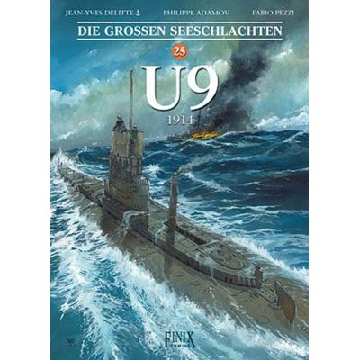 Die Großen Seeschlachten / Die großen Seeschlachten, Gebundene Ausgabe von Jean-Yves Delitte, Finix, 978-3-910965-17-1