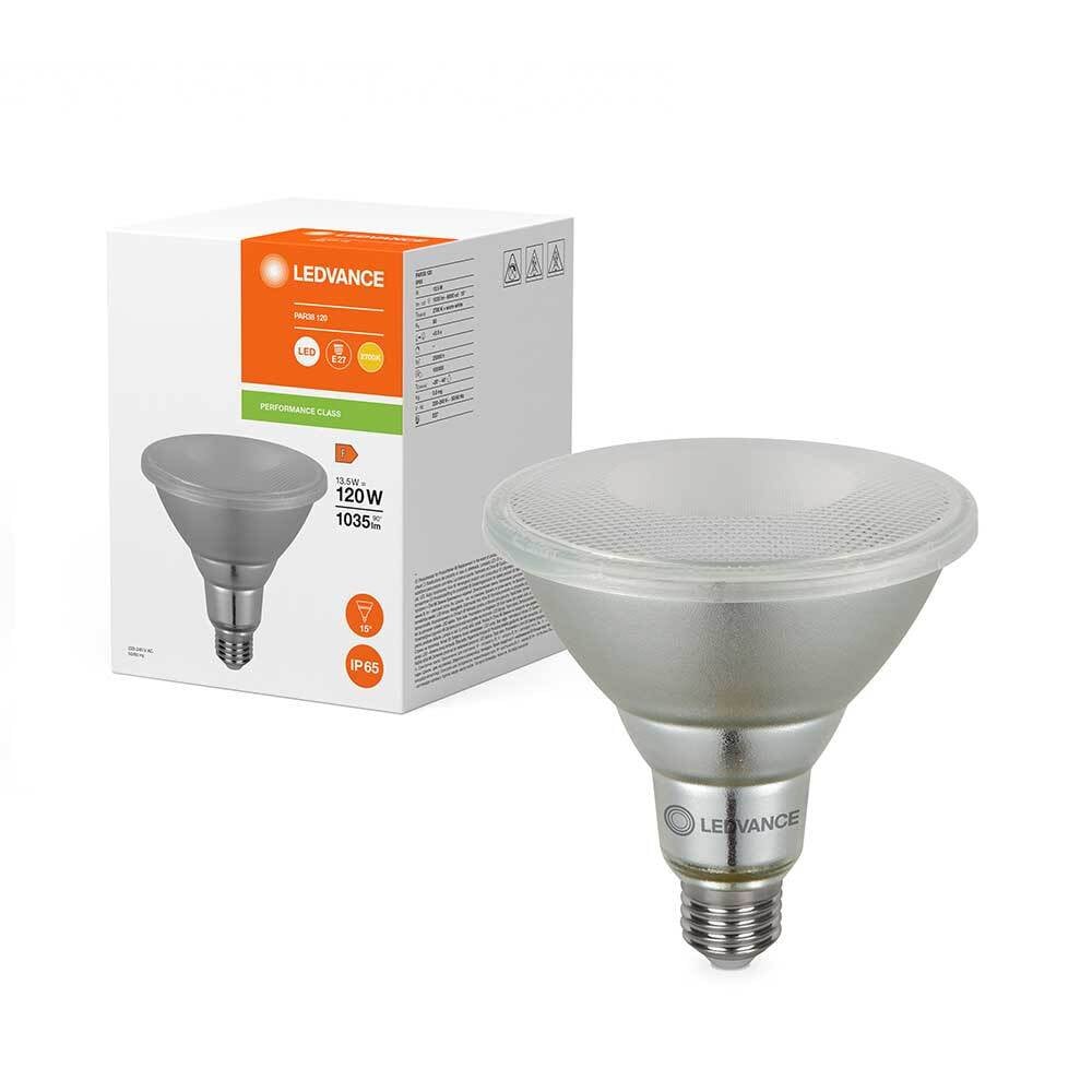 Ledvance LED PAR38 lamp, 13,5W, E27, 2700K warm wit, 1035lm, IP65
