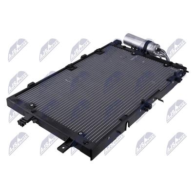 NTY Kondensator, Klimaanlage CCS-PL-019 für Opel
