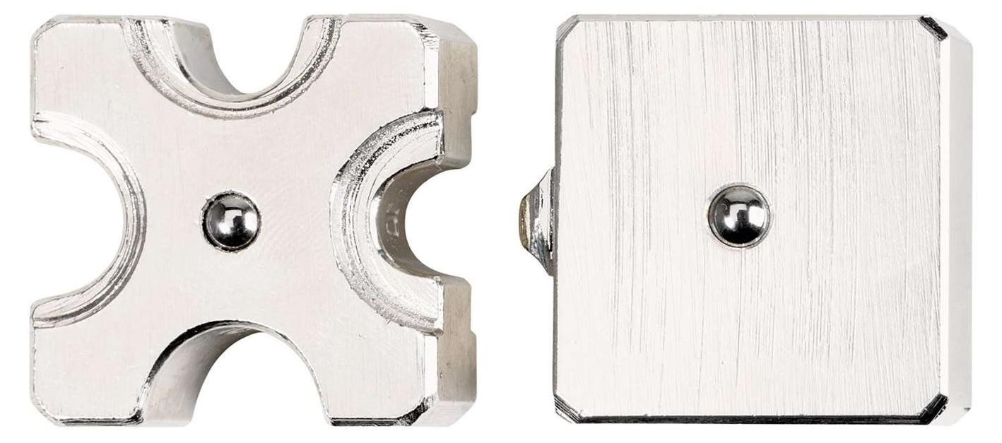 Rennsteig Werkzeuge Krimpklem voor ongeïsoleerde adereindhulzen met een persbreedte van 7,0 mm