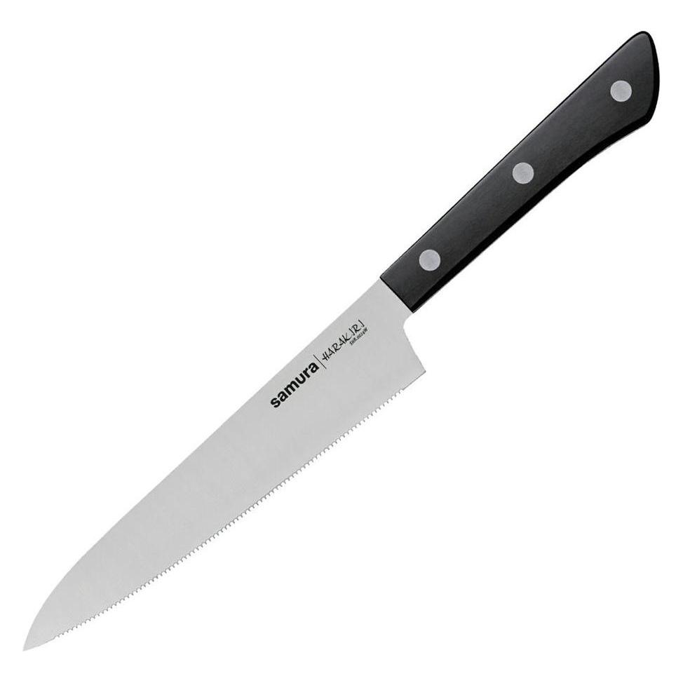 Samura Nóż uniwersalny ząbkowany 15 cm Harakiri (15 cm) (SHR.0024B)