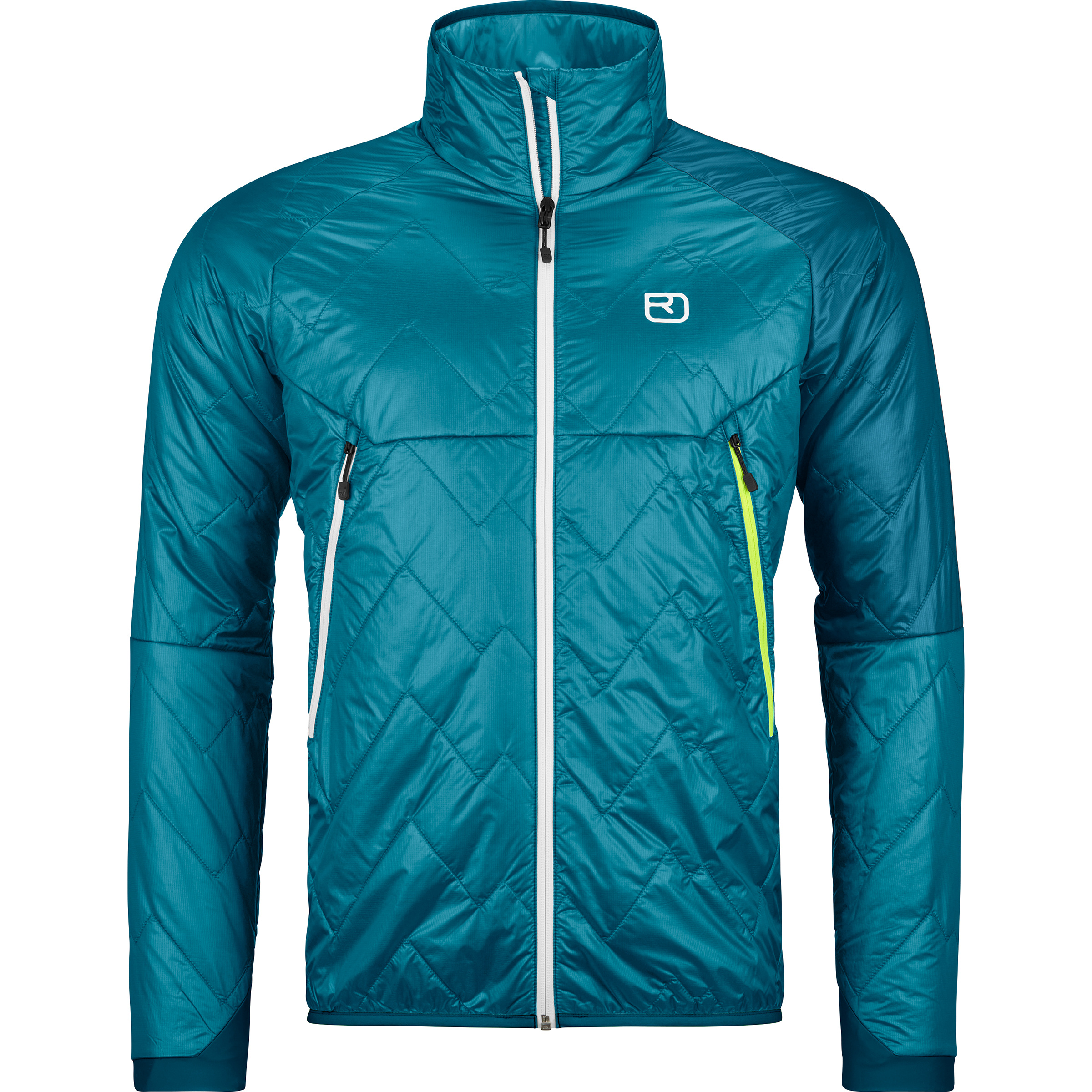 Ortovox Swisswool Piz Vial Herren Isolationsjacke blau Größe S Trekking Isolierend Wasserabweisend