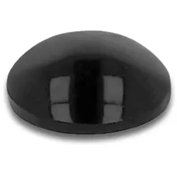 DELOCK Gummifüße rund 10 x 3 mm 50 Stück schwarz