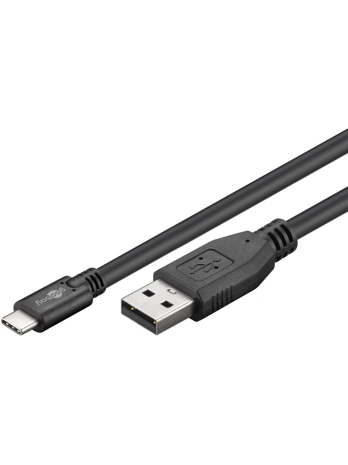 Pro USB-A USB-C - 0.5m - USB 3.0 - Schwarz