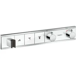 hansgrohe, Duscharmatur + Badewannenarmatur, RainSelect Chrom