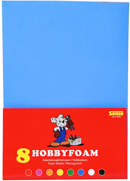 Hobby foam, 8 ark