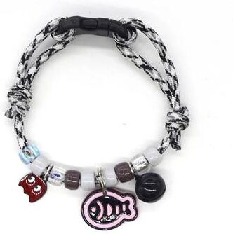 Uplift Essentials Fashion Braided Pet Necklace With Lucky Bell style F