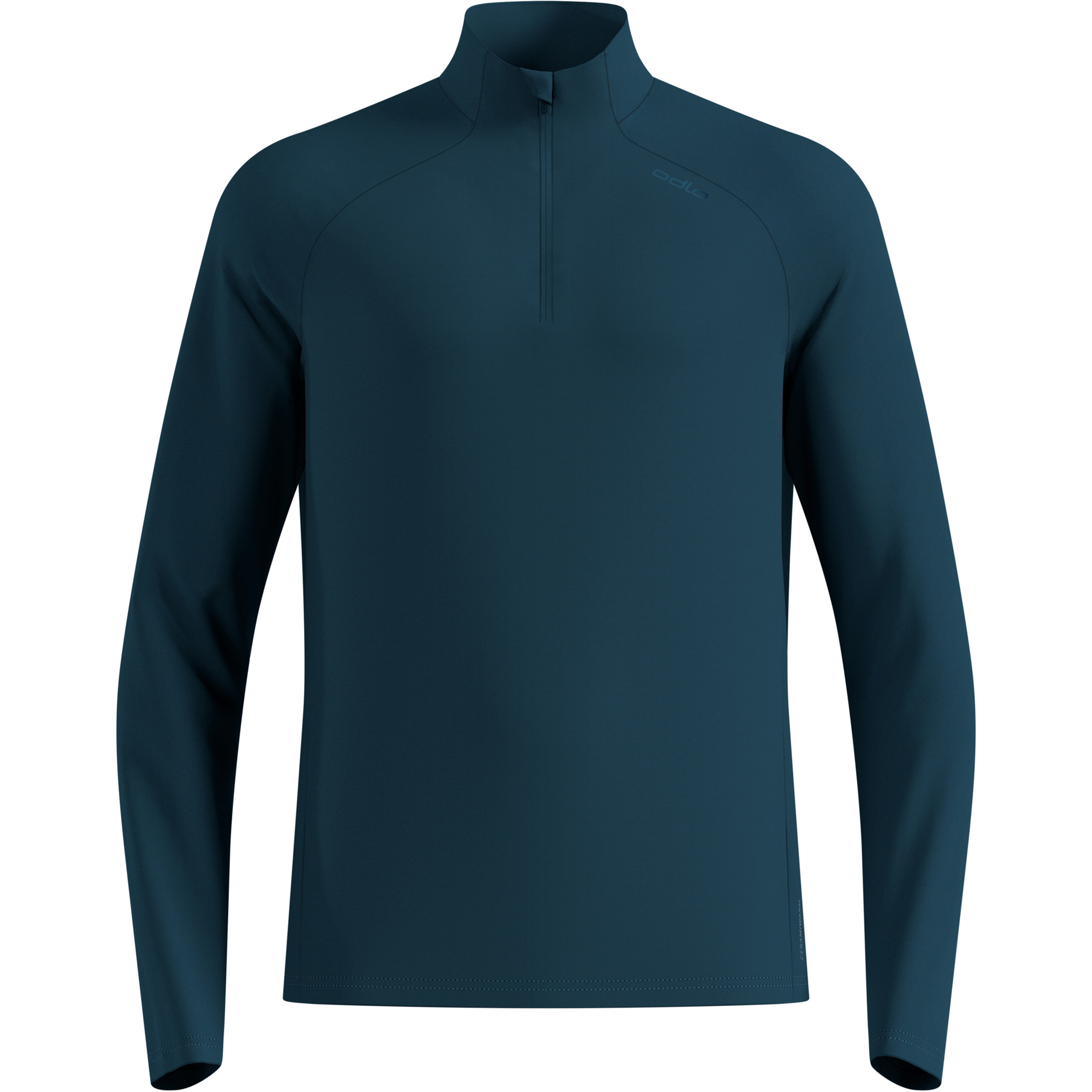 Odlo Essential Ceramiwarm Half Zip Herren Laufshirts blau Größe L Trekking Elastisch