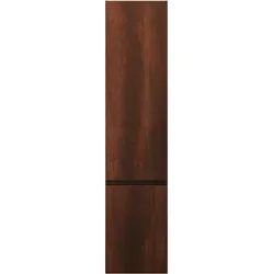 burgbad Lin20 Hochschrank wandhängend mit 2 Türen, Türanschlag links, 400x245x1760mm, HSPD040LF5359, Farbe: Eiche Dekor Rost
