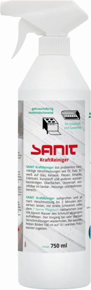 Sanit KraftReiniger 3009 750 ml, Flasche, Allzweckreiniger