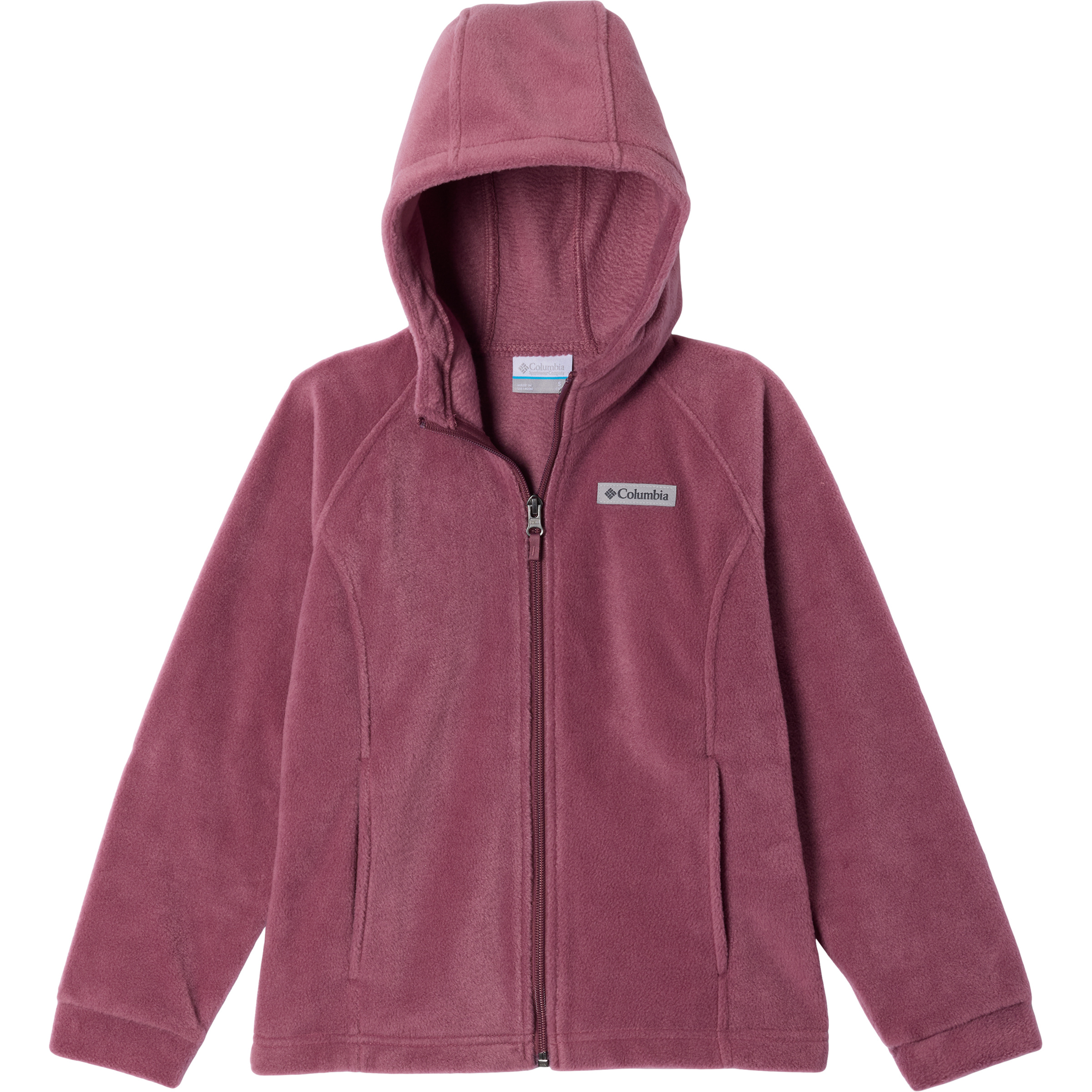 Columbia Benton II Kinder Fleecejacke lila Größe 156 Trekking Atmungsaktiv