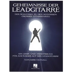 Geheimnisse der Leadgitarre, für Gitarre, mit Audio-CD, Sachbücher von Kirk Tatnall