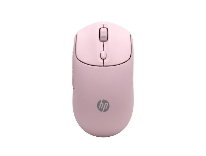 HP Souris sans fil silencieuse 400, Ambidextre, RF sans fil + Bluetooth, 6000 DPI, Rose AZ7B5AA#ABB