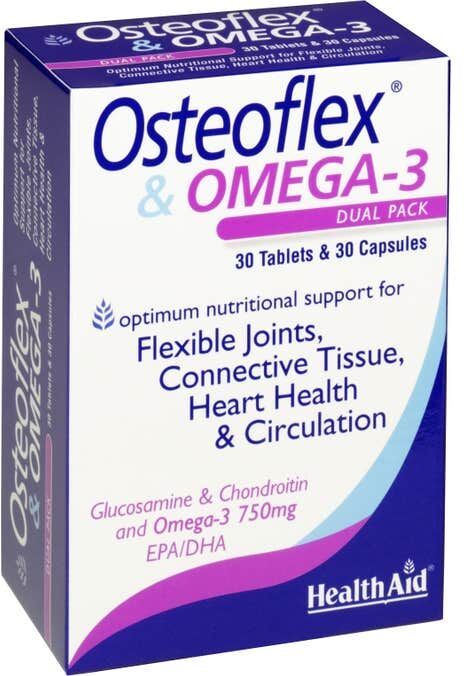 HealthAid Osteoflex & Omega 3 30caps + 30comp