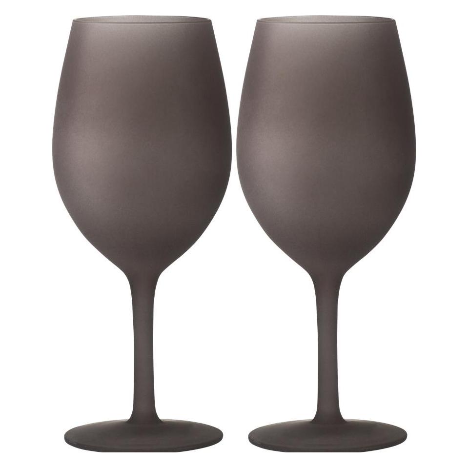 Brunner Set Wineglass Brownsatin (2 Gläser) (0830184N.C02)