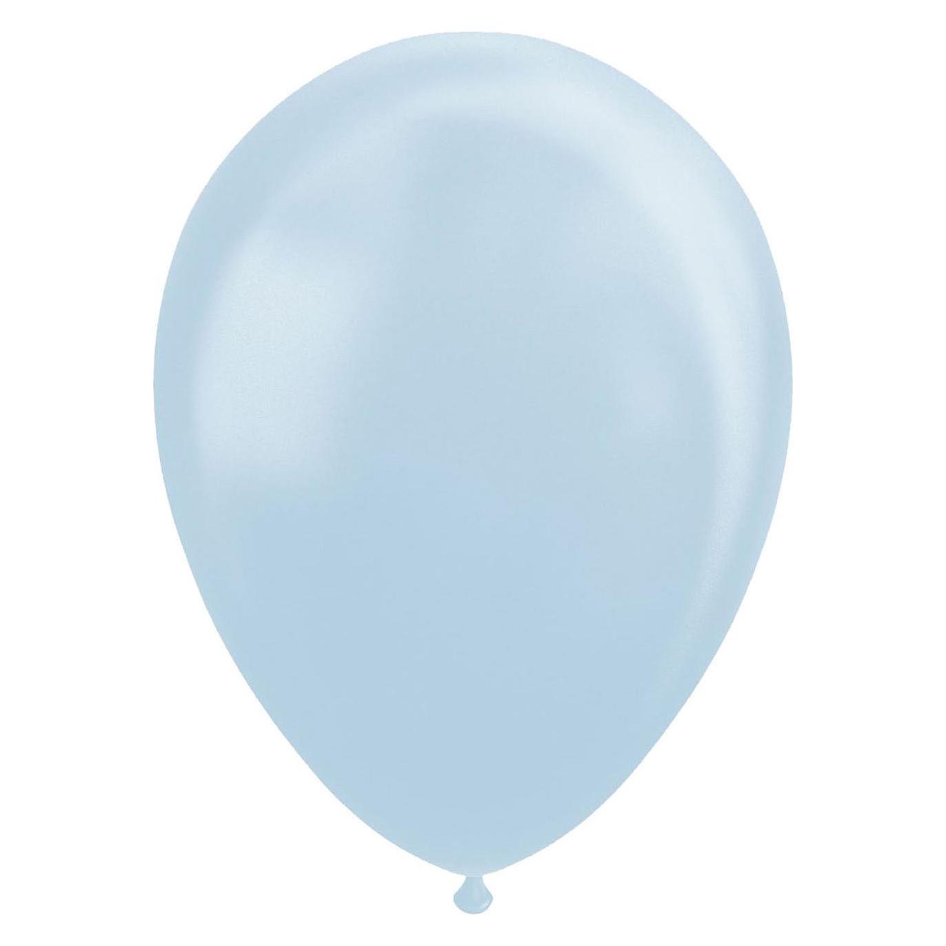 Globos Europe Luftballons Perle Hellblau 30cm, 10Stk. (10x) (38860517)