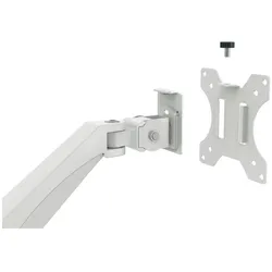 Leitz Ergo Space (Tisch, 32", 9 kg), Monitor Halterung, Grau