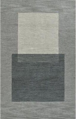 Momeni Archer Hand Tufted Wool Geometric Area Rug.