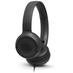 JBL TUNE 500 schwarz - Kabelgebundener On-Ear-Kopfhörer Mikrofon