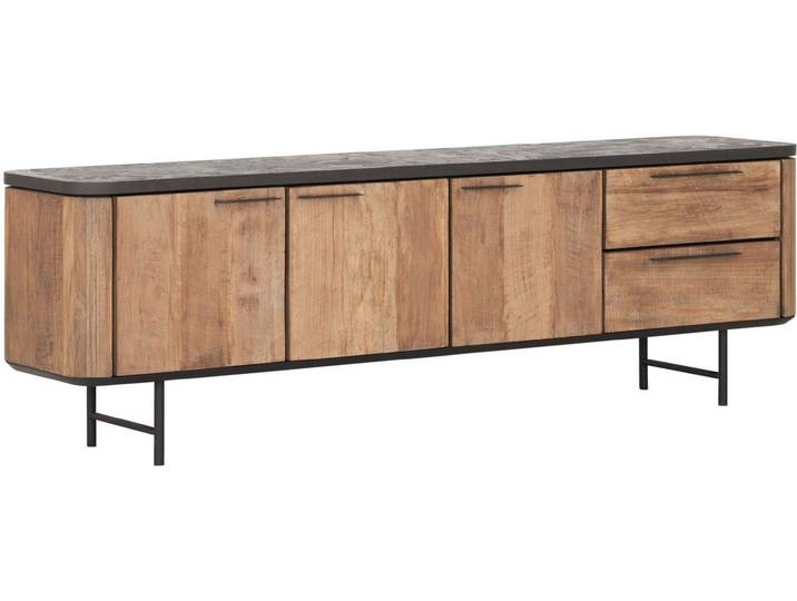 DTP TV-Board Soho aus recyceltem Teakholz, 190 cm