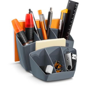 cep Schreibtisch-Organizer 1005801061, Confort, Kunststoff, 6 Fächer, grau