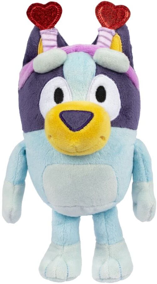 Bluey Plush - Bluey Friends by Moose Toys, 6.5–9 inches tall, Blue Stuffed Animal for Kids