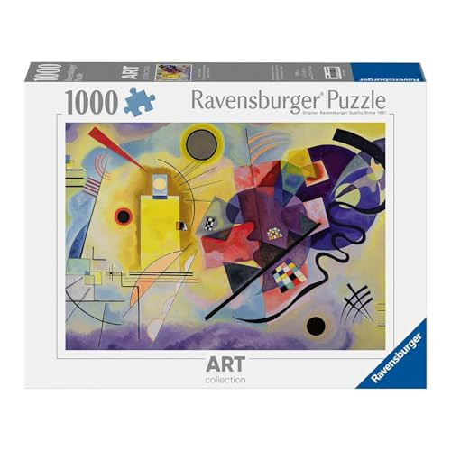 Ravensburger Puzzel Kandinsky Wassily Geel Rood Blauw 1000 stukjes
