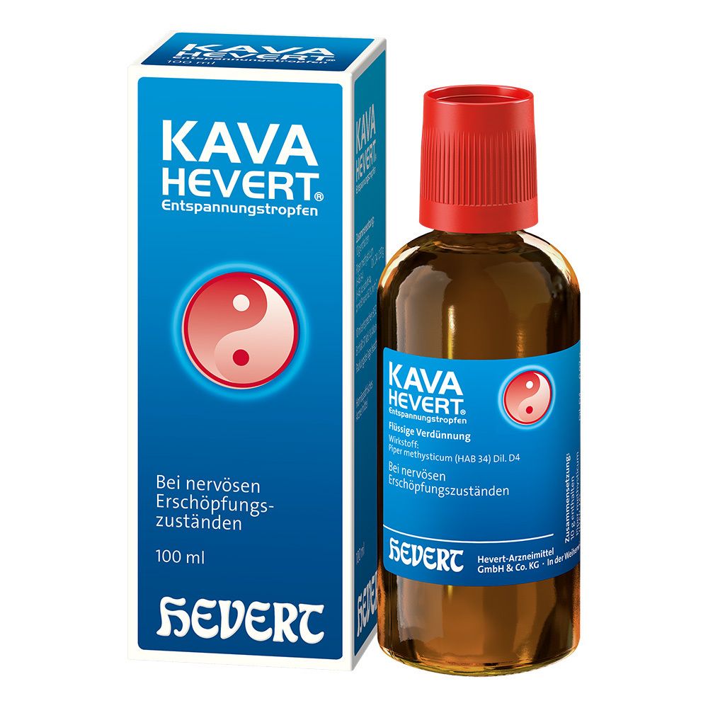 Kava Hevert Entspannungstropfen 100 ml Tropfen