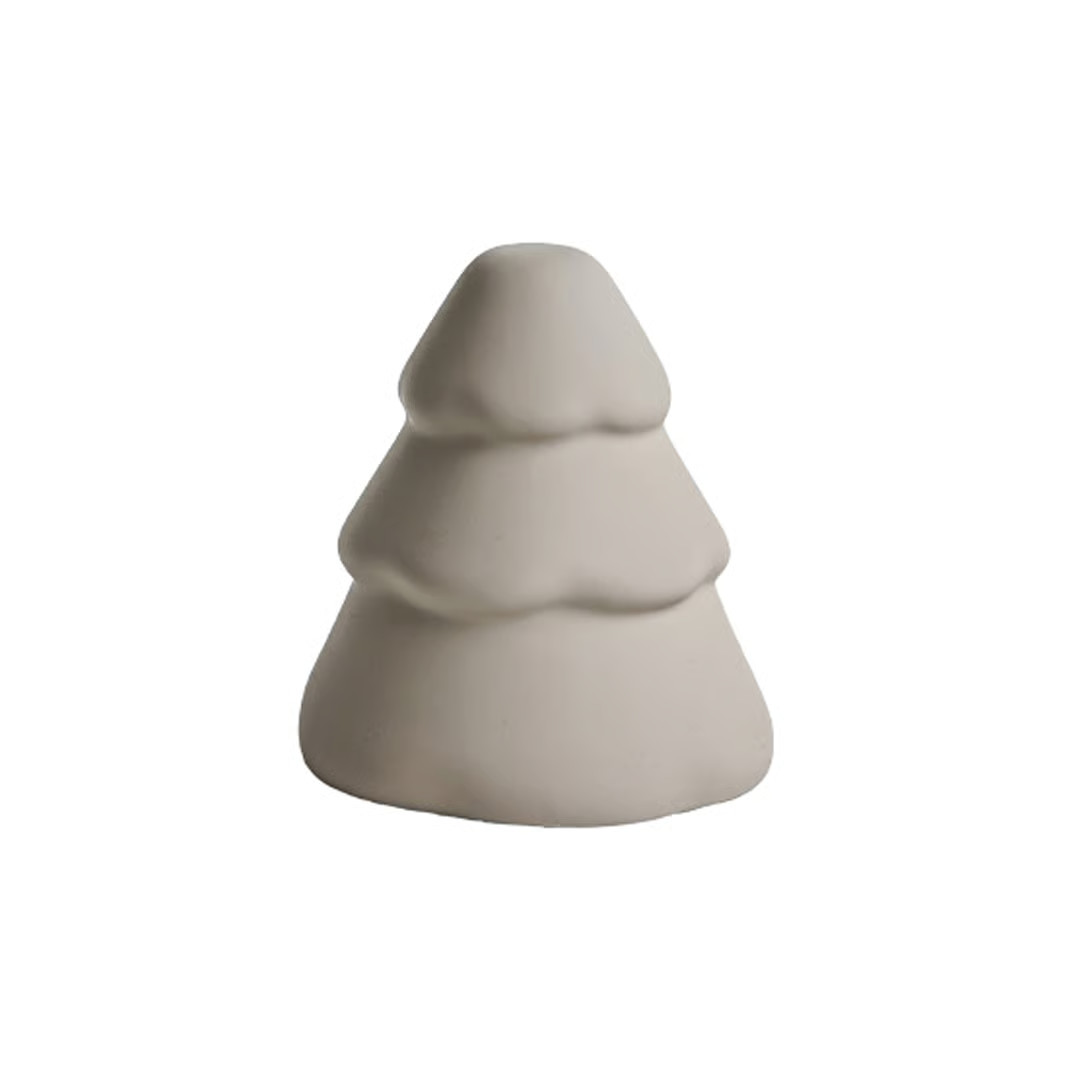 Cooee Design Snowy kerstboom Sand, 10 cm