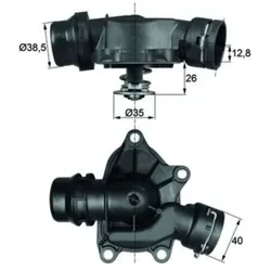 Thermostat Kühlmittel MAHLE TI 26 88 für BMW 7er