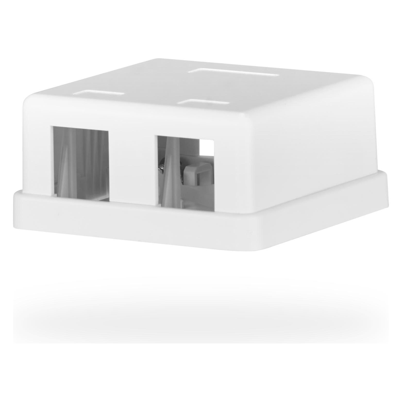 M-Cab Keystone Box 2port Surf-Mounted (Keystone Modulhalter) (EC020400004)